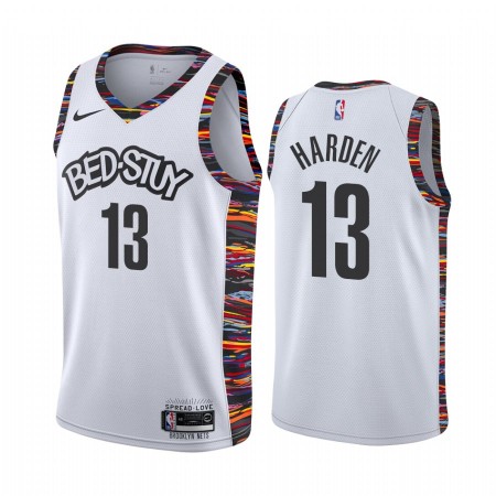 Dres Brooklyn Nets James Harden 13 Nike 2019-2020 City Edition Swingman